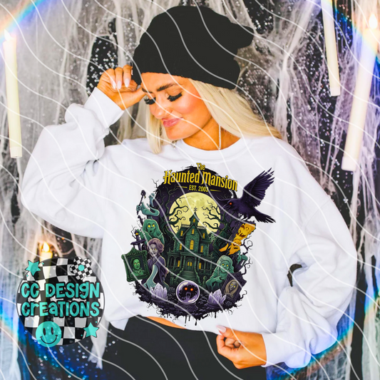 Haunted Mansion 03 PNG Digital Download