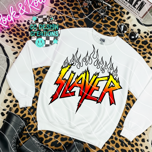 Slay er Flames PNG Digital Download