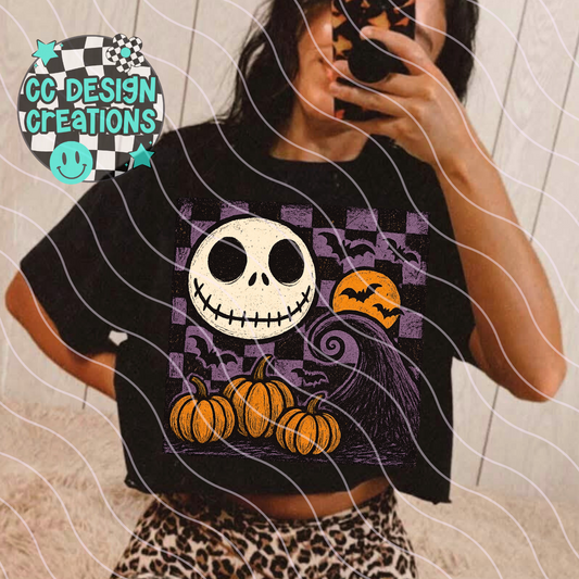 Retro Jack Skelly PNG Digital Download