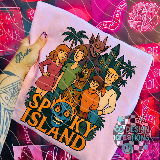 Spooky Island PNG Digital Download