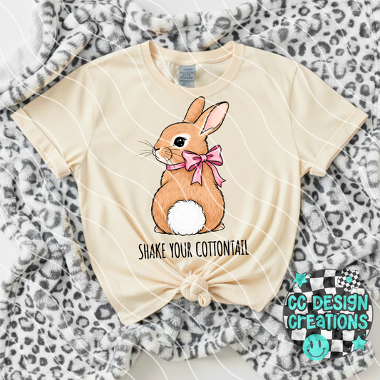 Shake Your Cottontail PNG Digital Download