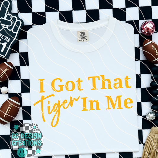 I Got That Tiger In Me Mizzou PNG Digital Download