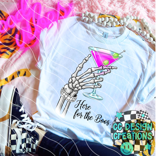 Here For The Boos PNG Digital Download