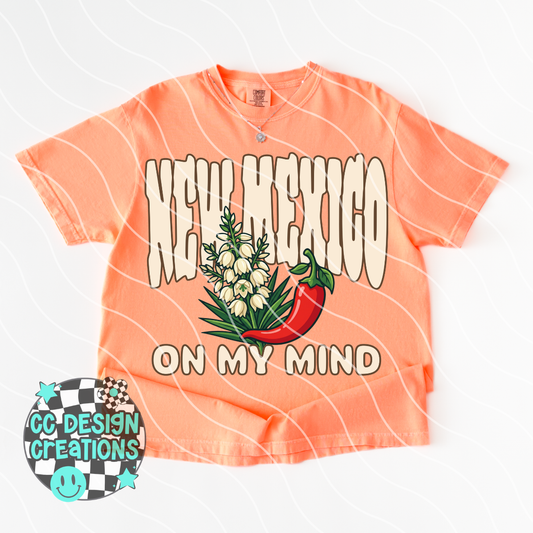 New Mexico On My Mind PNG Digital Download