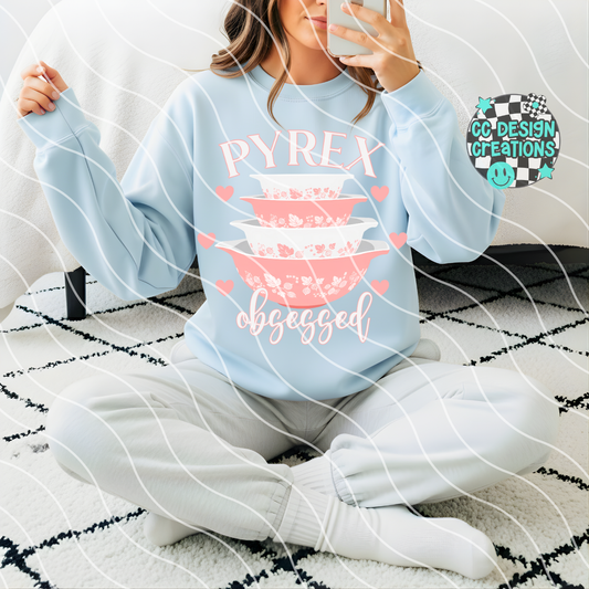 Pyrex Pink PNG Digital Download