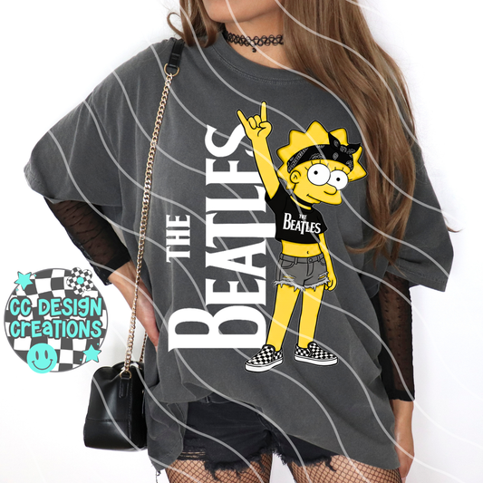 BE AT LES ROCKER LISA PNG Digital Download