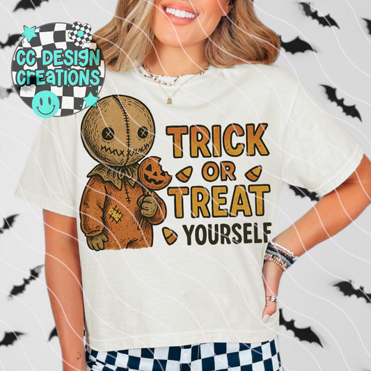 Trick or Treat Yourself Sam PNG Digital Download