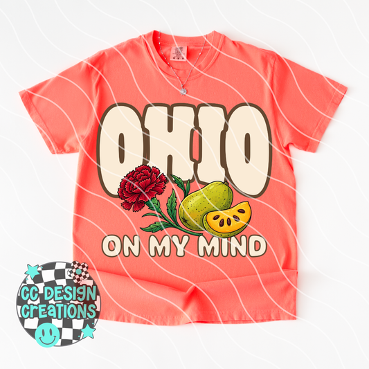 Ohio On My Mind PNG Digital Download