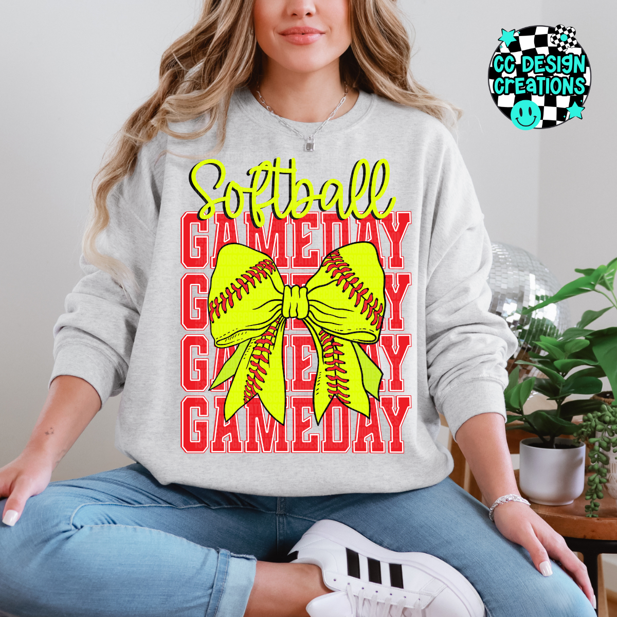 Softball Gameday PNG Digital Download