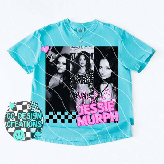 Jessie Neon Summer Music PNG Digital Download