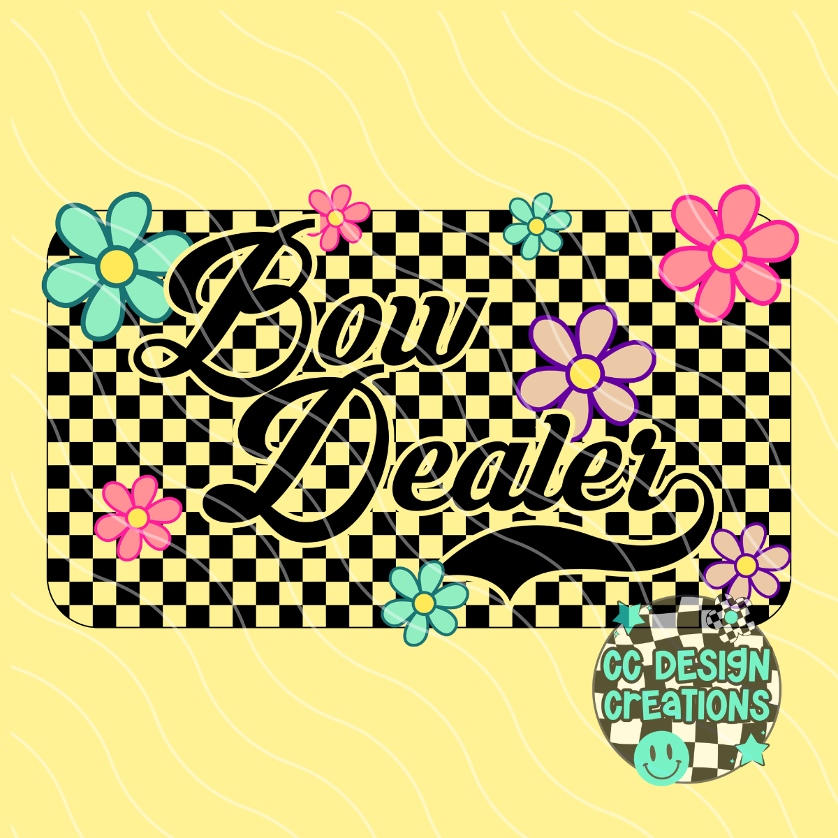 Bow Dealer Retro Spring PNG Digital Download