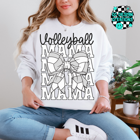 Volleyball Mama PNG Digital Download