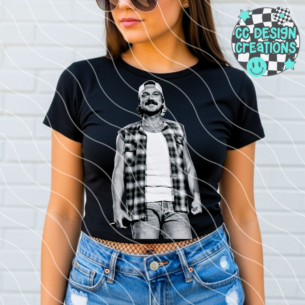 Wallen Halftone PNG Digital Download