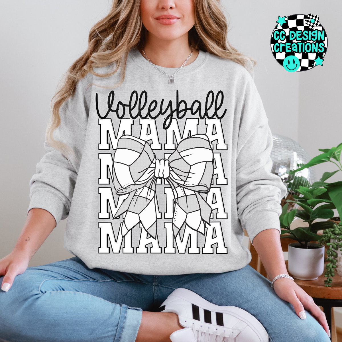 Volleyball Mama PNG Digital Download