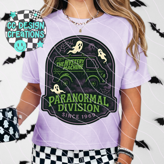 Scooby Paranormal Division PNG Digital Download
