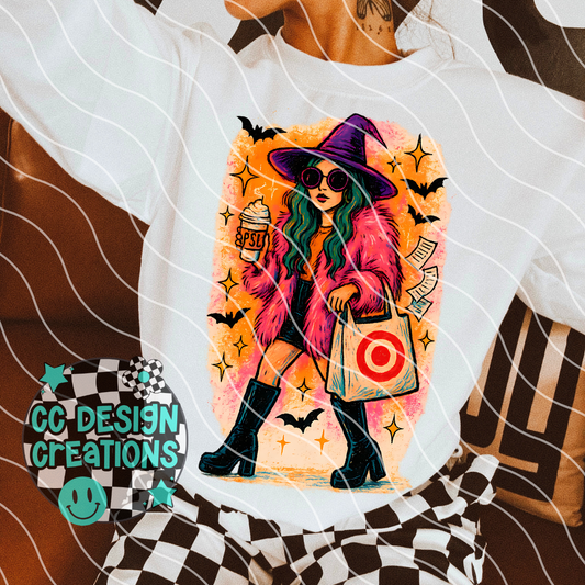 Spooky Girl SZN PNG Digital Download