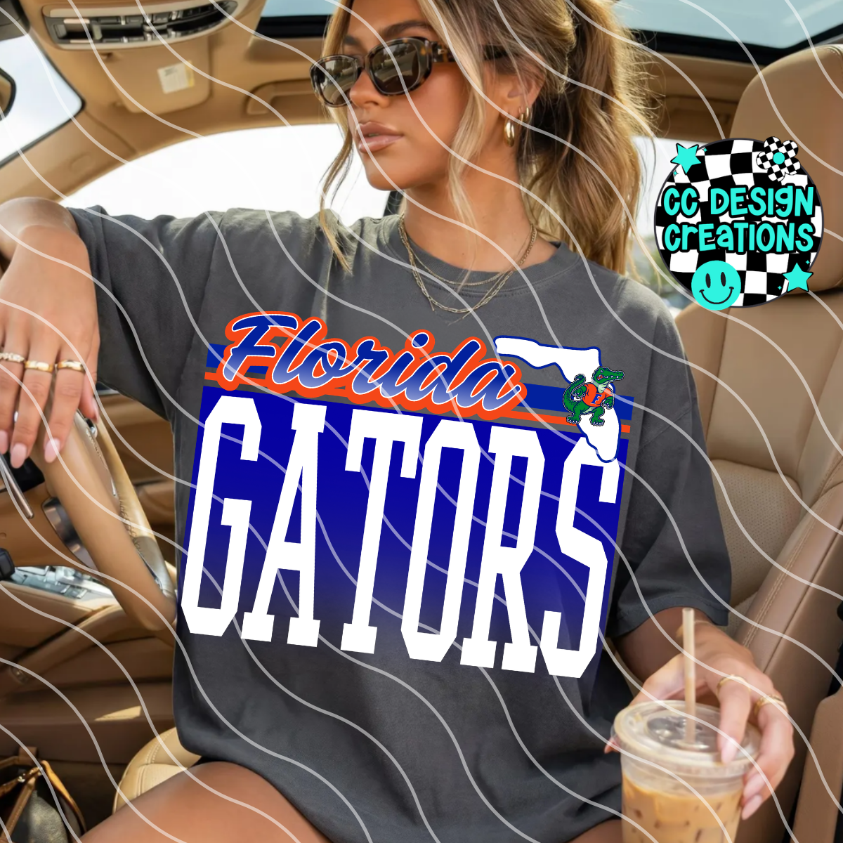 GATORS RETRO GAME DAY FOOTBALL PNG DIGITAL DOWNLOAD