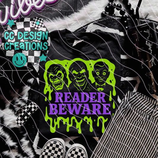 Reader Beware Goosebumps PNG Digital Download