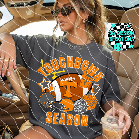 VOLS TOUCHDOWN SEASON PNG DIGITAL DOWNLOAD