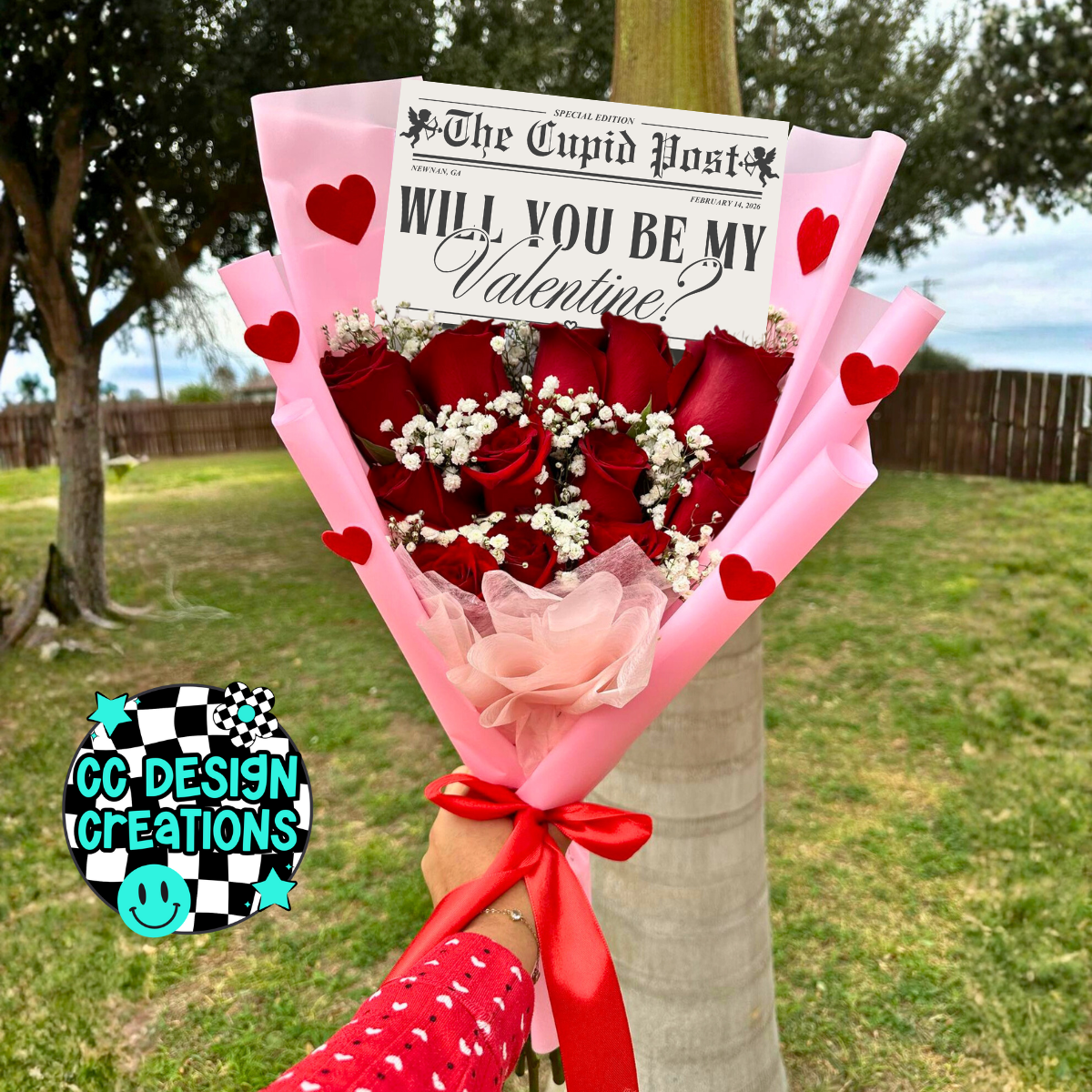 The Cupid Post TEMPLATE PNG Digital Download