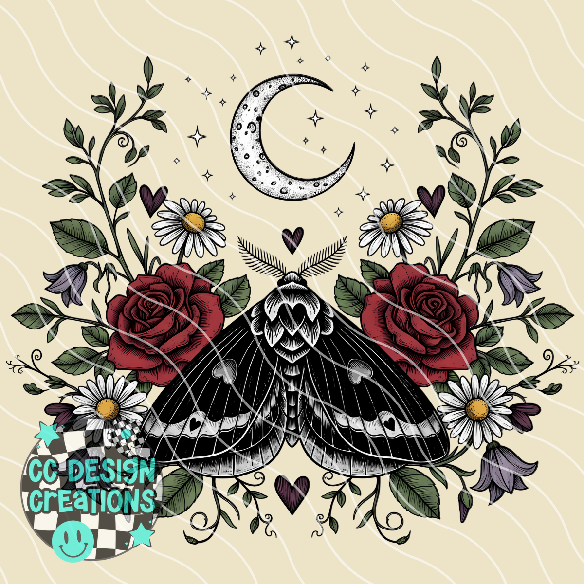 Moth PNG Digital Download