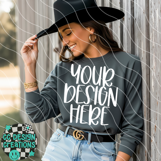 Pepper Sweatshirt Western MOCK