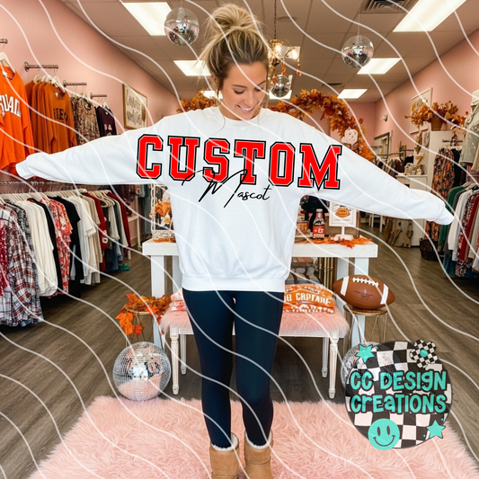 CUSTOM Jumbo Football PNG Digital Download