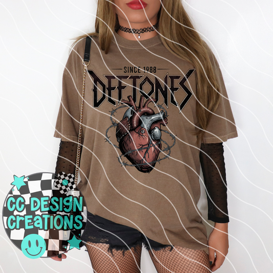 Deftones Heart PNG Digital Download