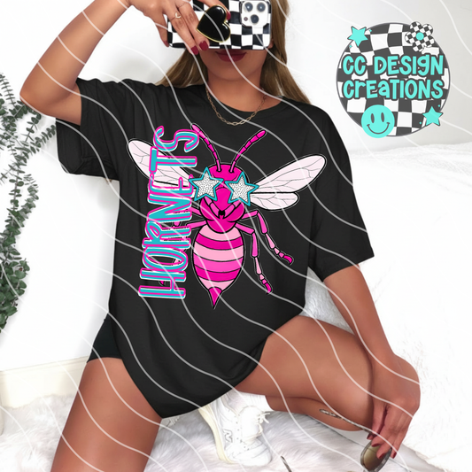 Hornets Preppy Mascot PNG Digital Download