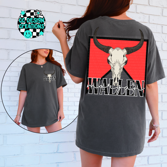 Western Wallen Bull PNG Digital Download