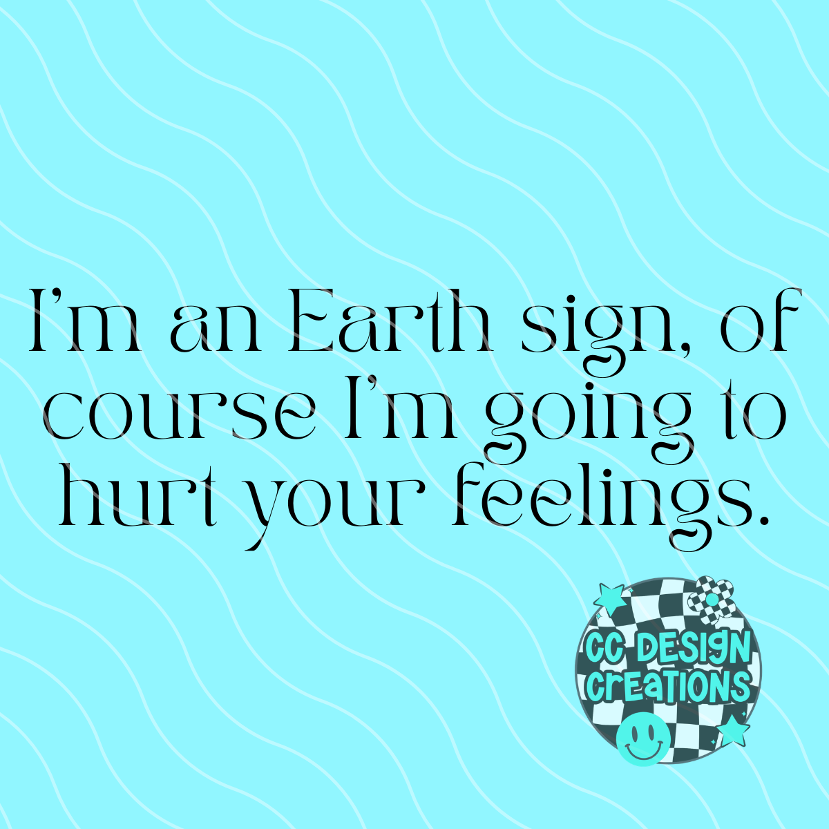 Earth Sign PNG Digital Download (Black + White Included)