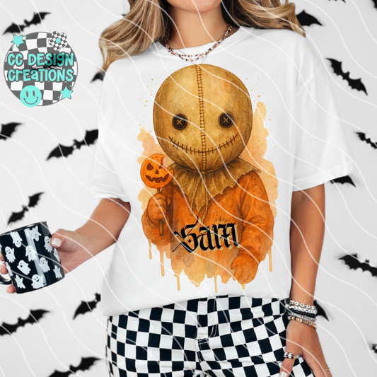 Sam Horror Watercolor PNG Digital Download