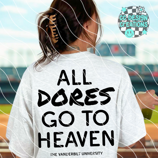 All Dores Go To Heaven PNG Digital Download