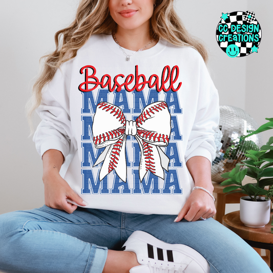 Baseball Mama PNG Digital Download