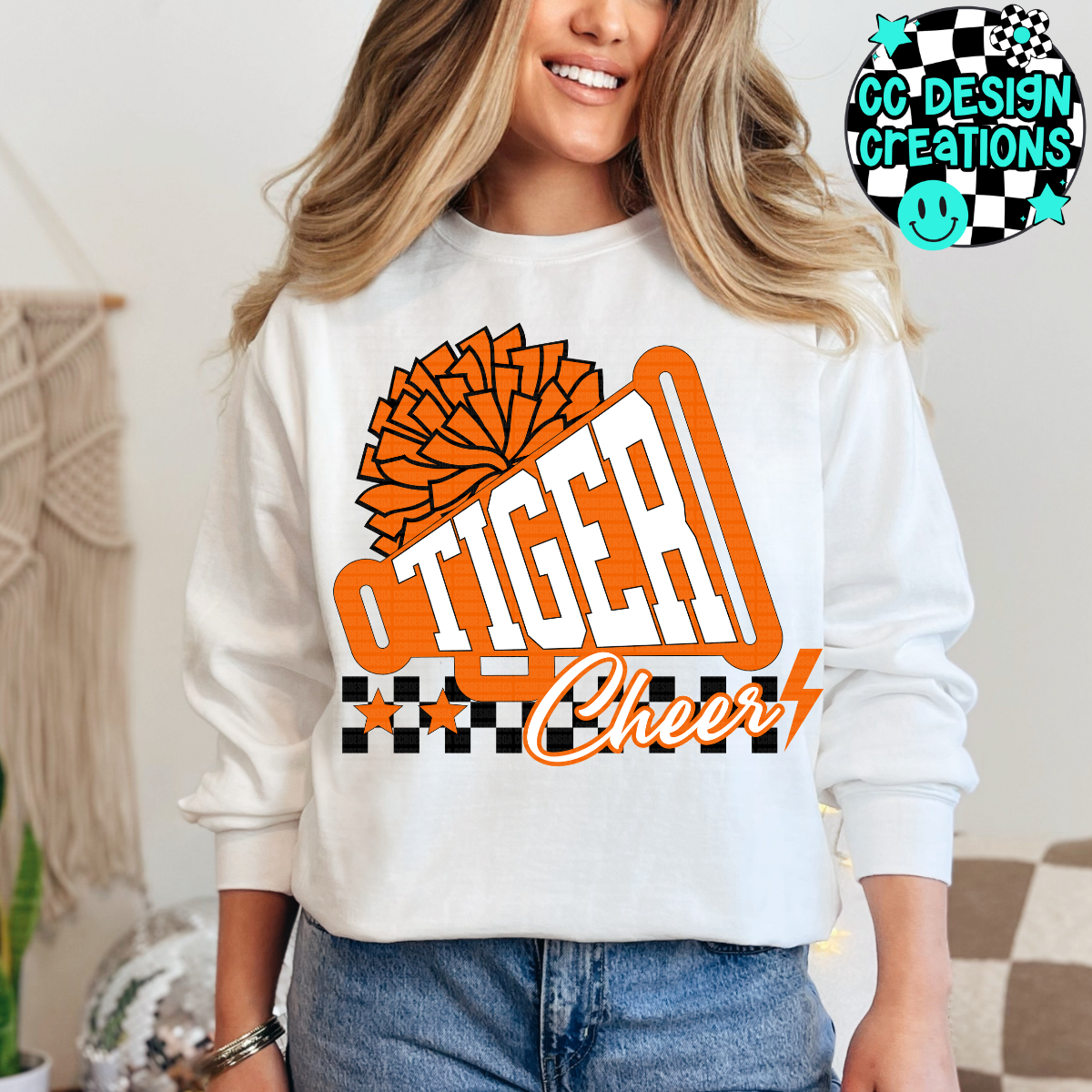 CUSTOM Cheer School Spirit PNG Digital Download