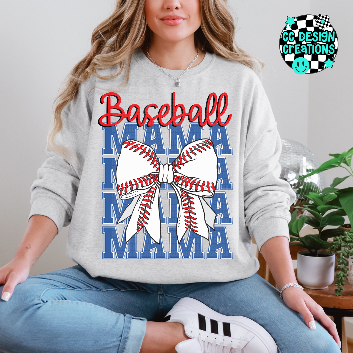 Baseball Mama PNG Digital Download