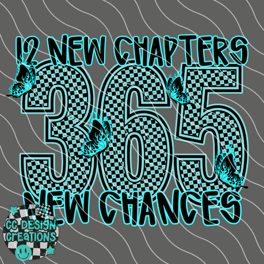 365 New Chances PNG Digital Download