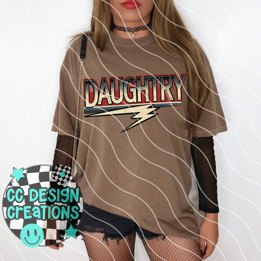 Daughtry PNG Digital Download