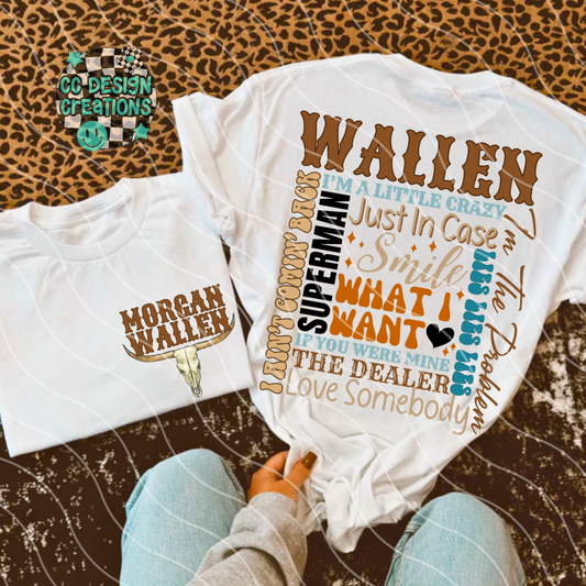 Wallen Song Collage Im The Problem PNG Digital Download