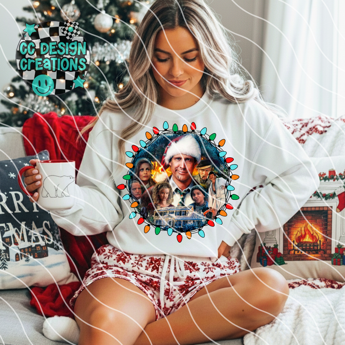 Christmas Vacation PNG Digital Download