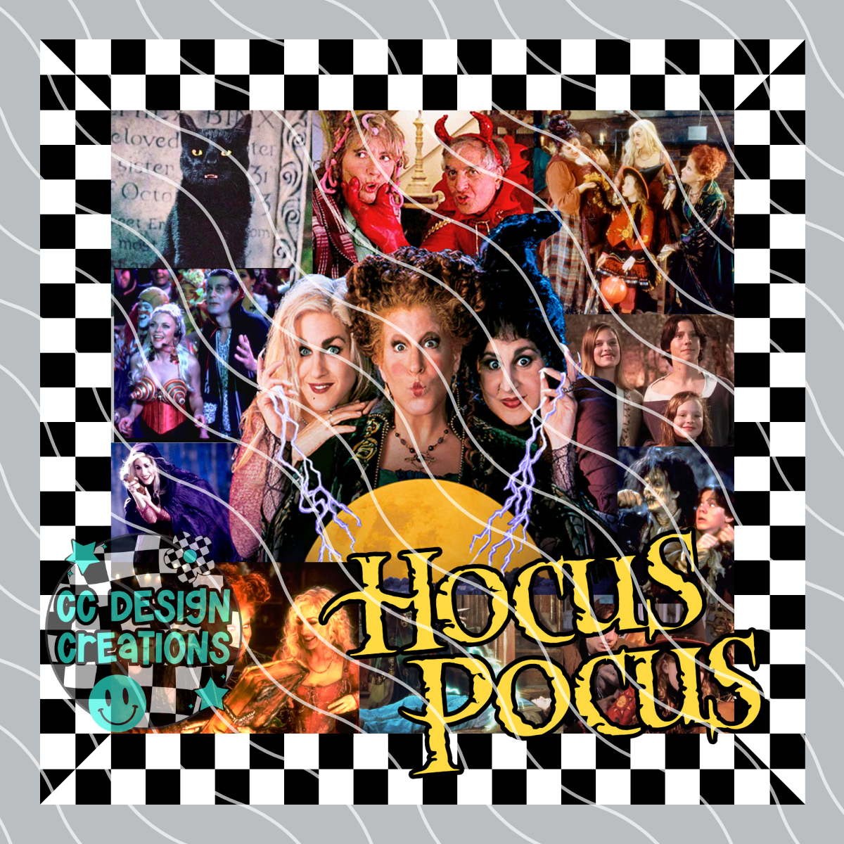 HP Witches Summer Movie Collage PNG Digital Download
