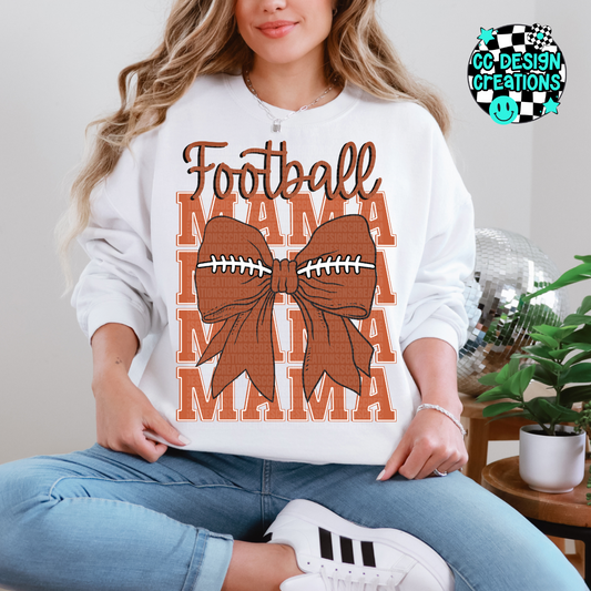 Football Mama PNG Digital Download