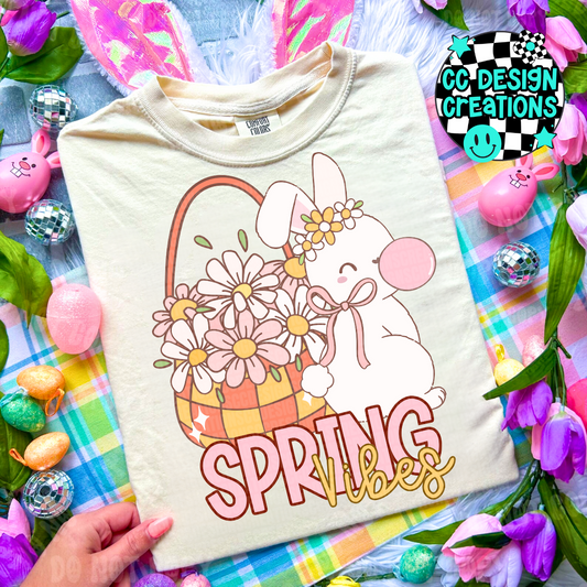 Spring Vibes PNG Digital Download