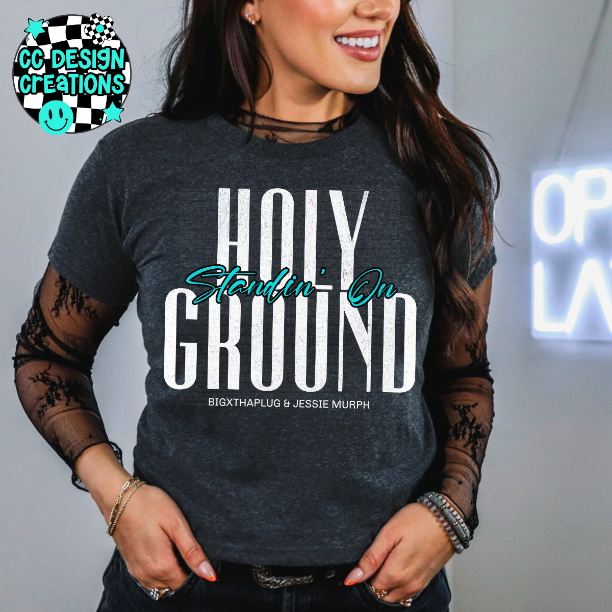 Holy Ground Jessie Murph BigXThaPlug PNG Digital Download (White)