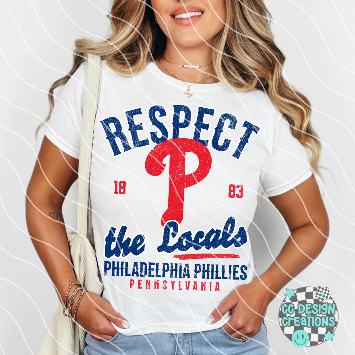 Respect The Locals Phillies PNG Digital Download