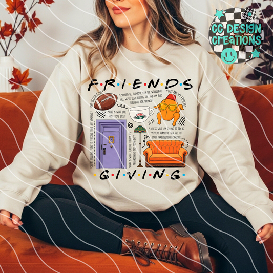 Friendsgiving PNG Digital Download