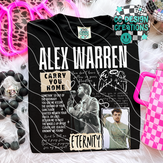 Alex Warren PNG Digital Download (2 FILES)