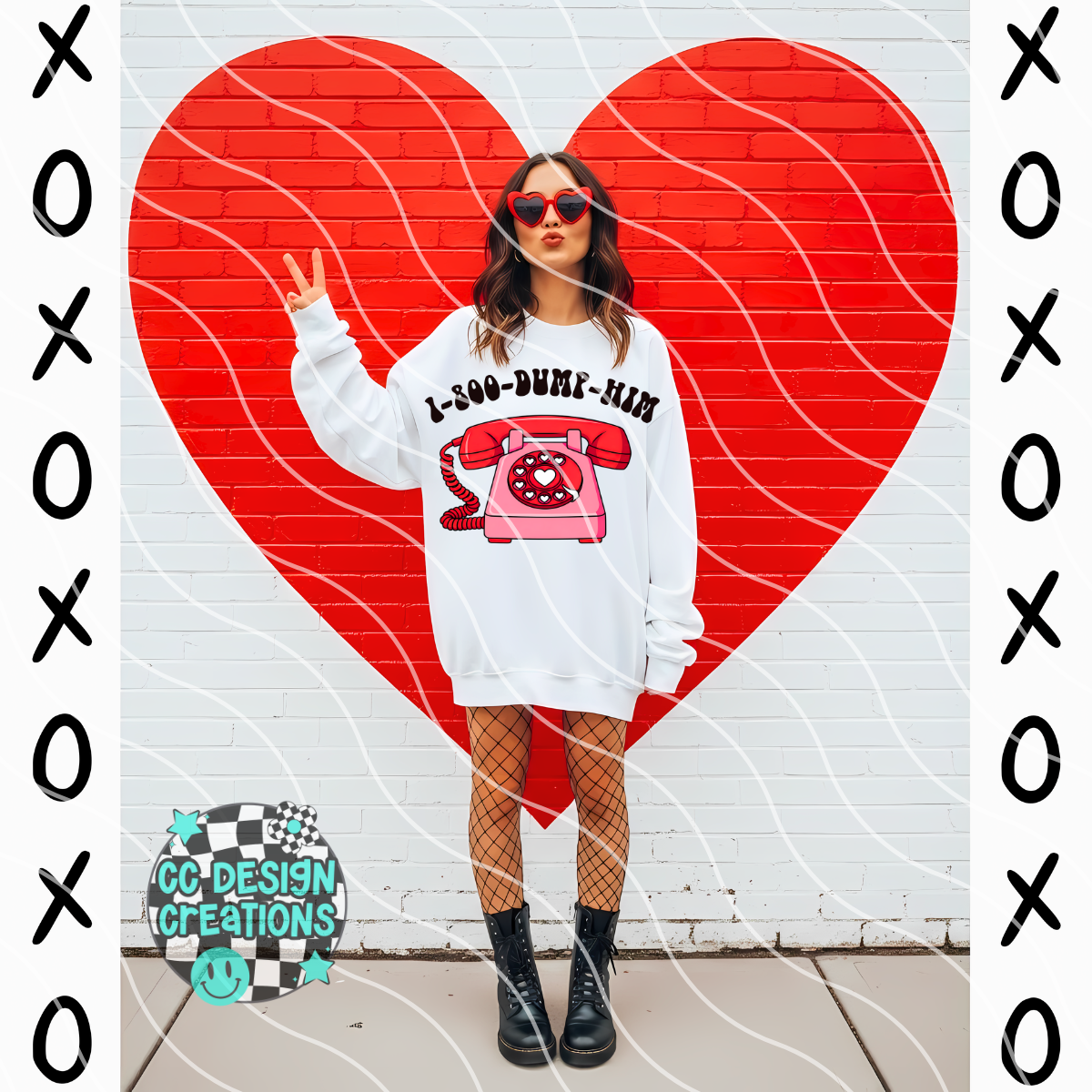 Dump Him PNG Digital Download