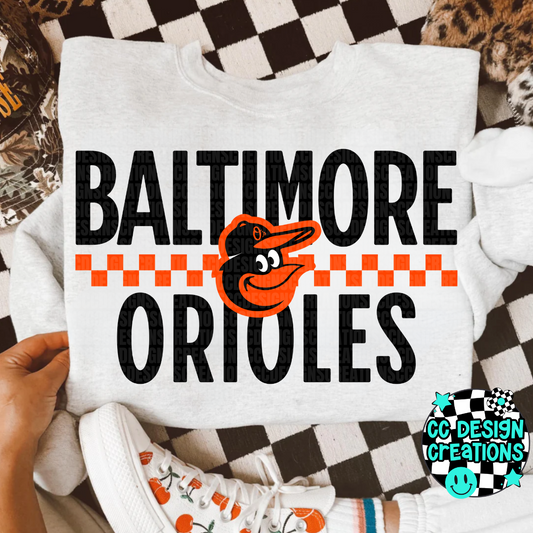 Orioles Retro PNG Digital Download