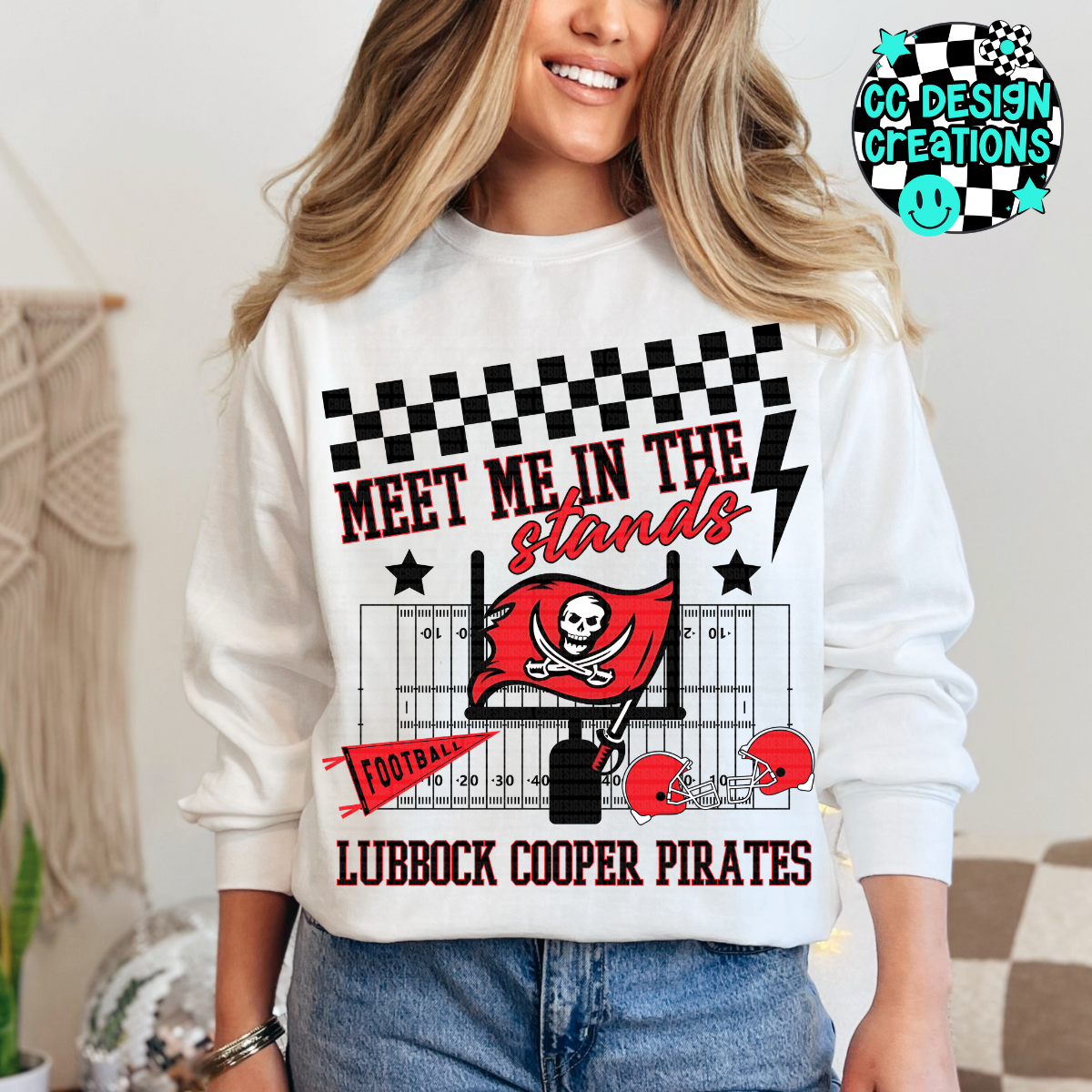 CUSTOM Meet Me In The Stands Football School Spirit PNG Digital Download